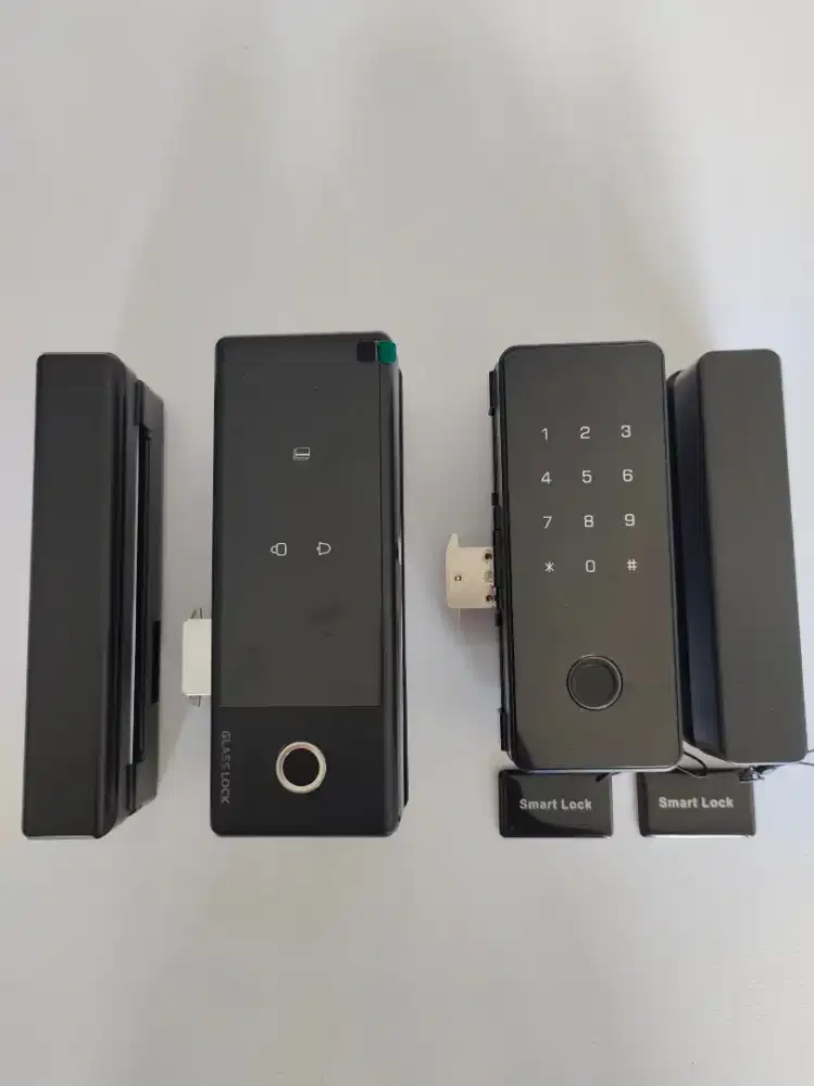 Smart lock untuk pintu kaca