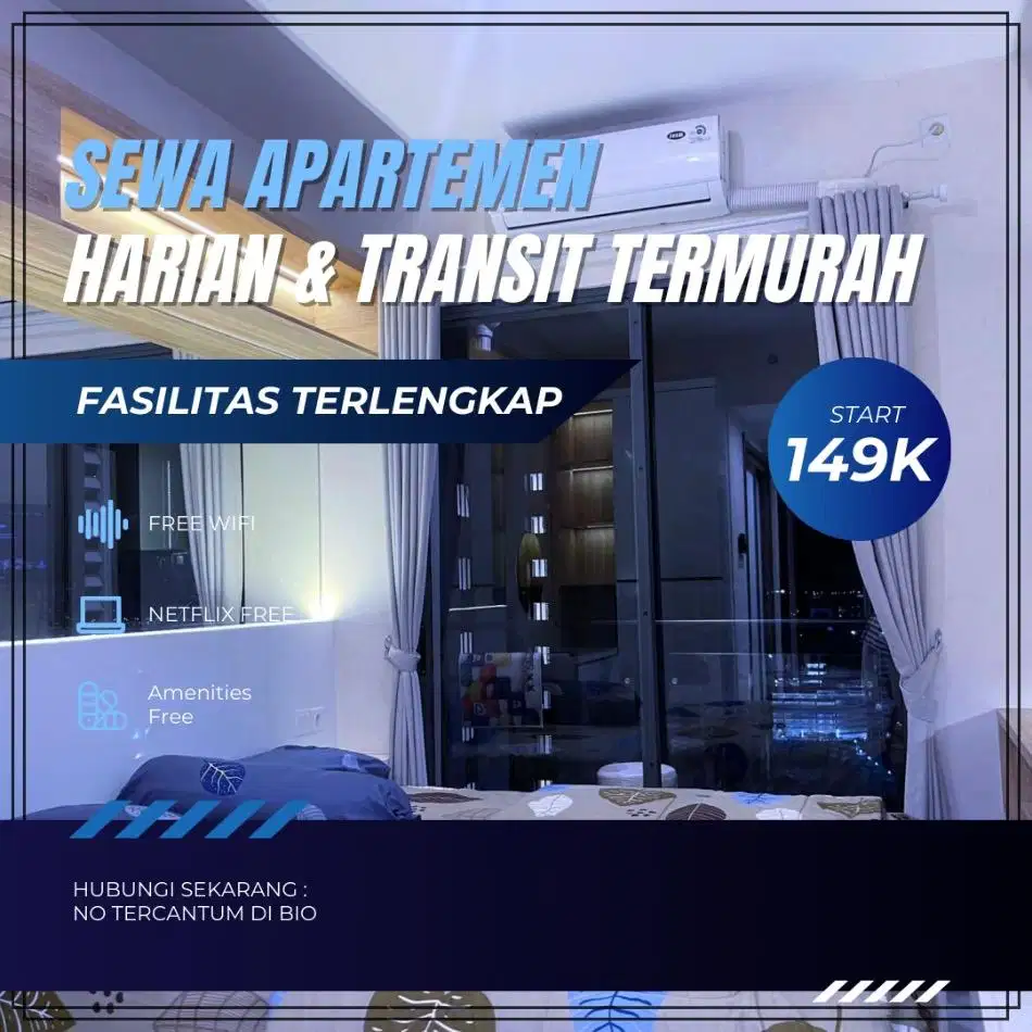 Sewa apartemen Tangerang Treepark City Cikokol Harian/Transit Termurah