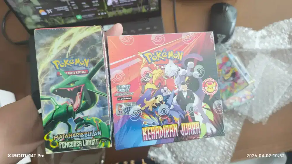 Kartu Pokemon (Booster Box Pokemon Segel) - ​[MISB]