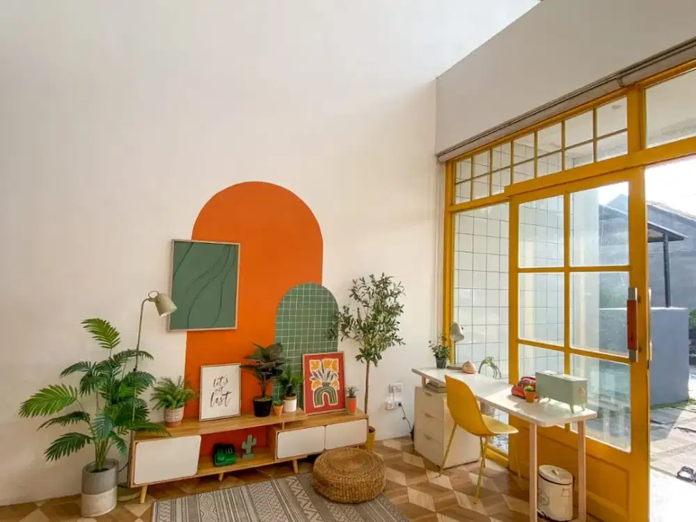 DIJUAL RUMAH CANTIK ESTETIK SIAP HUNI FURNISH ARCAMANIK CISARANTEN KULON BANDUNG