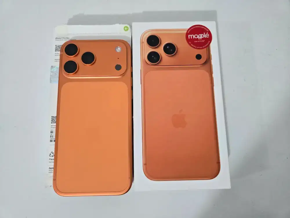 IPHONE 17 PROMAX 256GB IBOX BH 100% MULUSSS FUL ORIGINAL