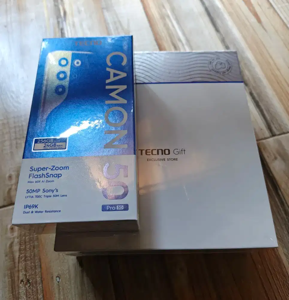 Tecno camon 50 pro 12/256 baru dan segel