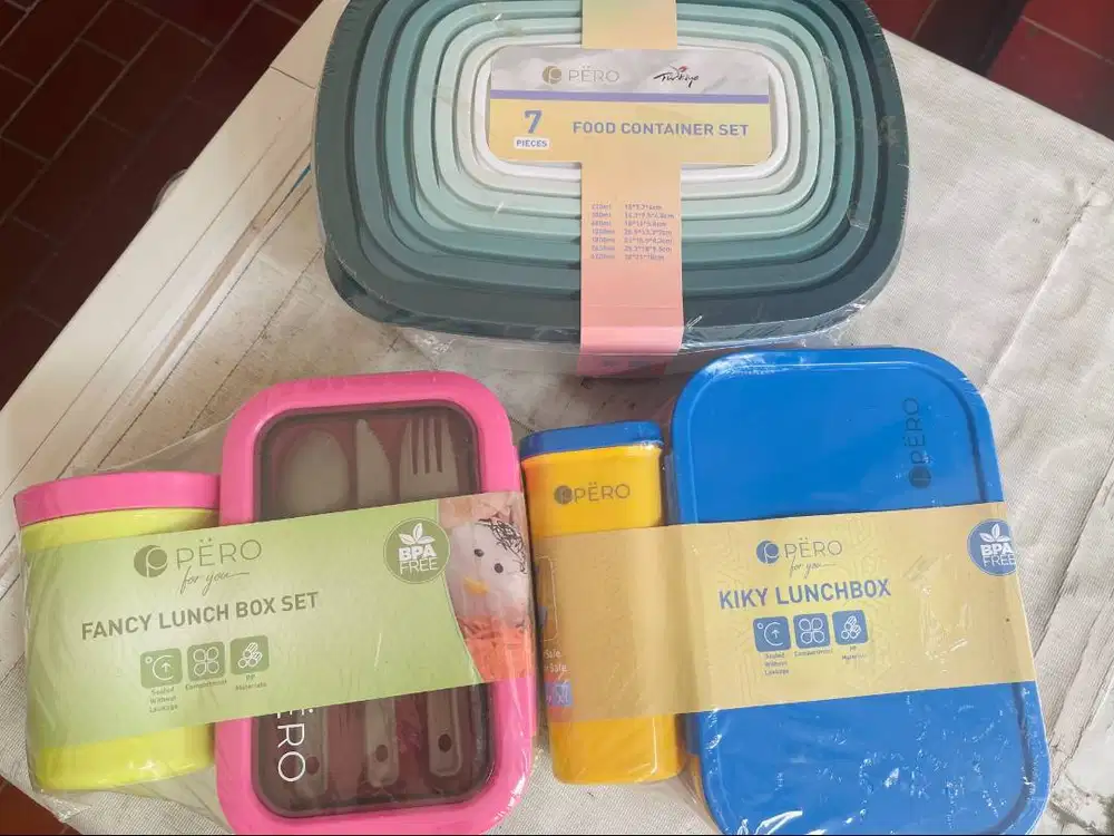 DIJUAL MURAH LUNCHBOX PERO BARU ORIGINAL