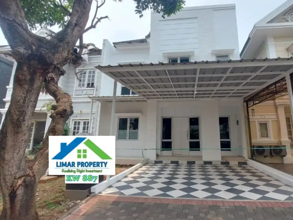 Rumah 2 Lantai Siap Huni dan Strategis di Kota Wisata Cibubur