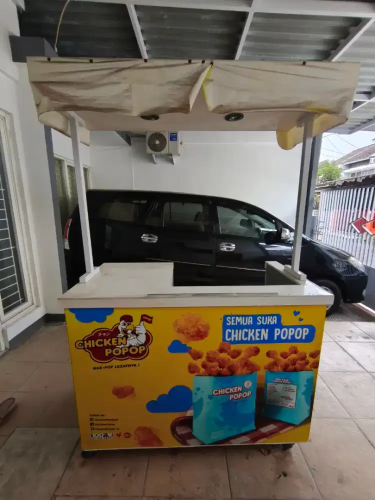 Jual rombong booth untuk usaha