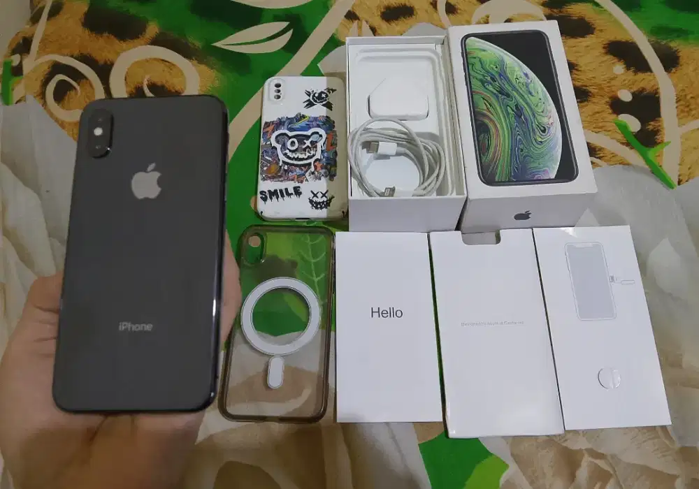 iPhone XS Black 256 GB Fullset