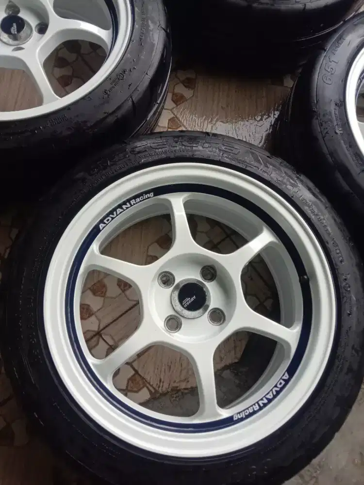 VELG RING 16 ADVAND RG BY JF LUXURY BAN BALAP/SMISLIK 95% NO TAMBALAN