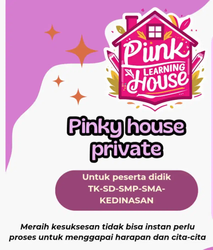 Yuk yang mau les privat bersama kami