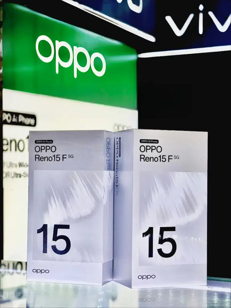Oppo Reno 15F 24/256 Promo Harga New Garansi Resmi Oppo Gratis COD !!