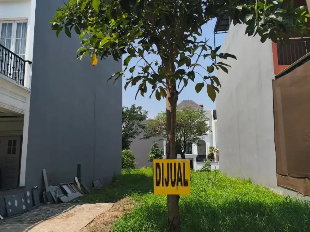 Tanah Green Lake City Cluster Australia Jl. Ebony uk. 8x18m, jalan 3 mobil, termurah