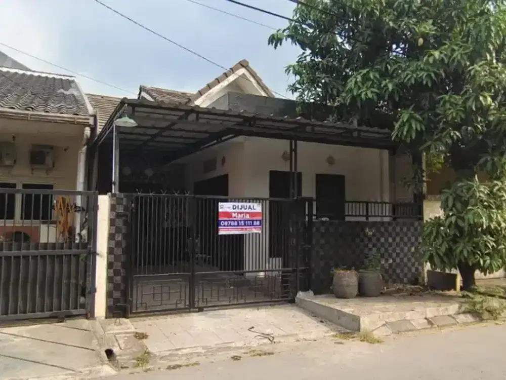 Termurah! Rumah dekat Summarecon Bekasi di Jalan Utama Jalur MRT