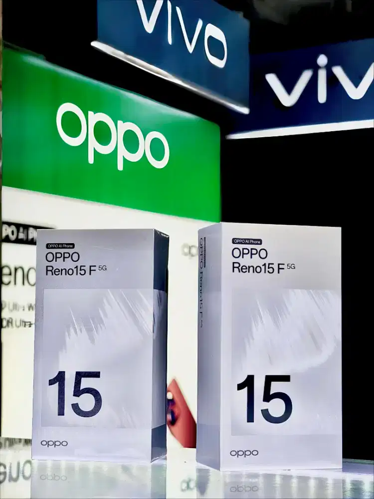 Oppo Reno 15F 24/256 Promo Harga New Garansi Resmi Oppo Gratis COD !!