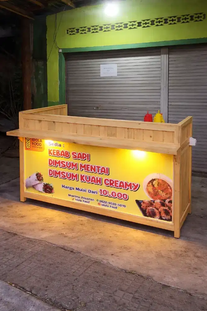 Di Jual Booth ukuran 150x70 Desain Kokoh