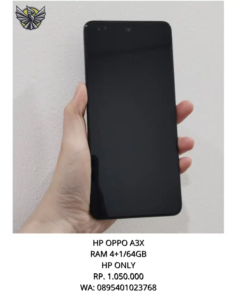 HP OPPO A3X | RAM 4+1/64GB