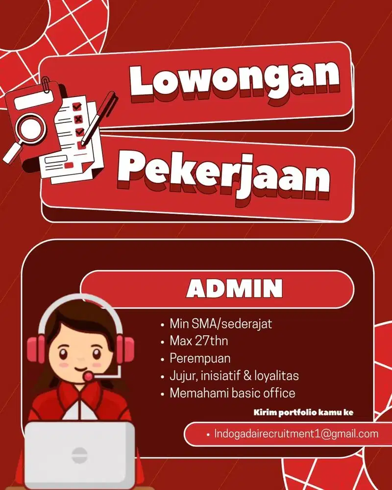 Lowongan Kerja Administrasi