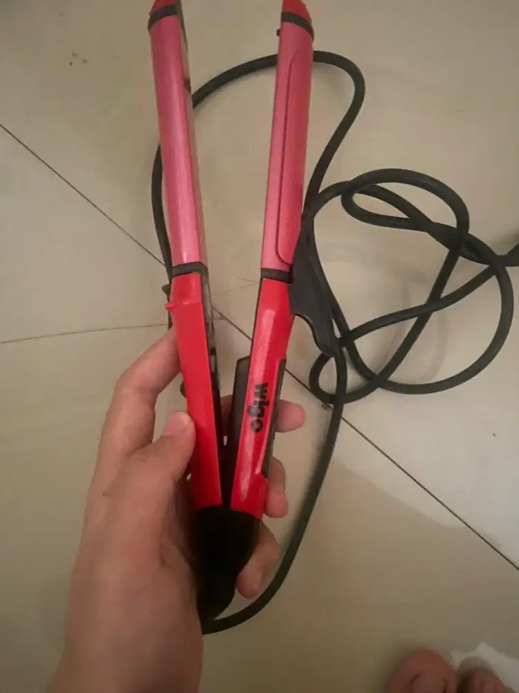 Catokan lurus dan keriting