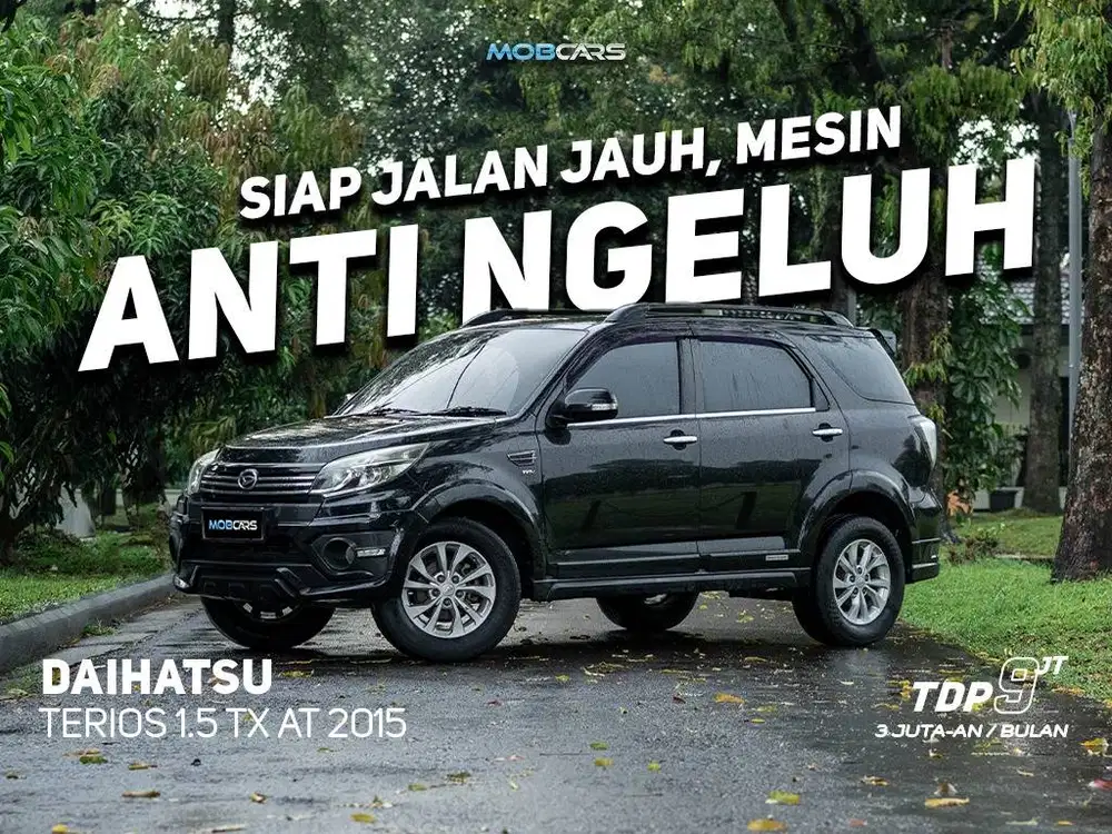 TERIOS 1.5 TX AT MATIC 2015 FREE GARANSI MESIN & TRANSMISI HINGGA 1TH