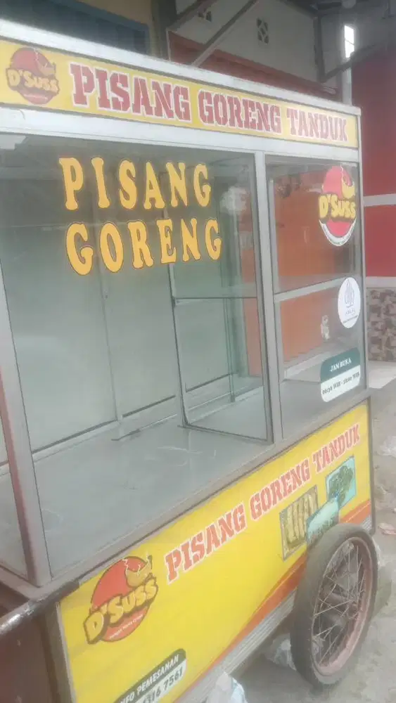 Dijual 2 gerobak bekas