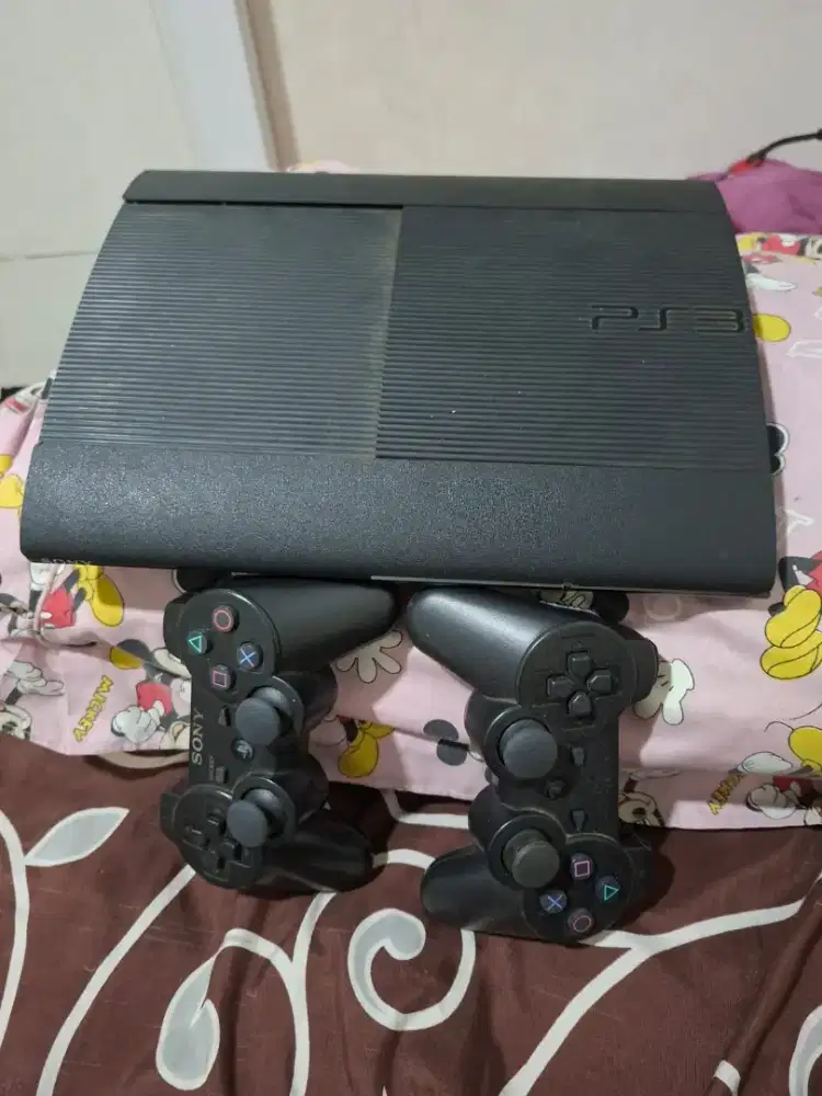 Siap buat begadang ps3 super slim 500GB  game banyak bola update