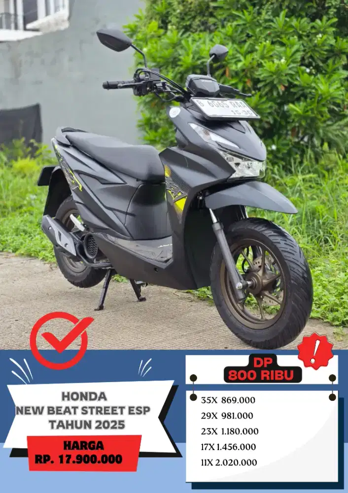 Honda New Beat Street Tahun 2025  KM 4xxx