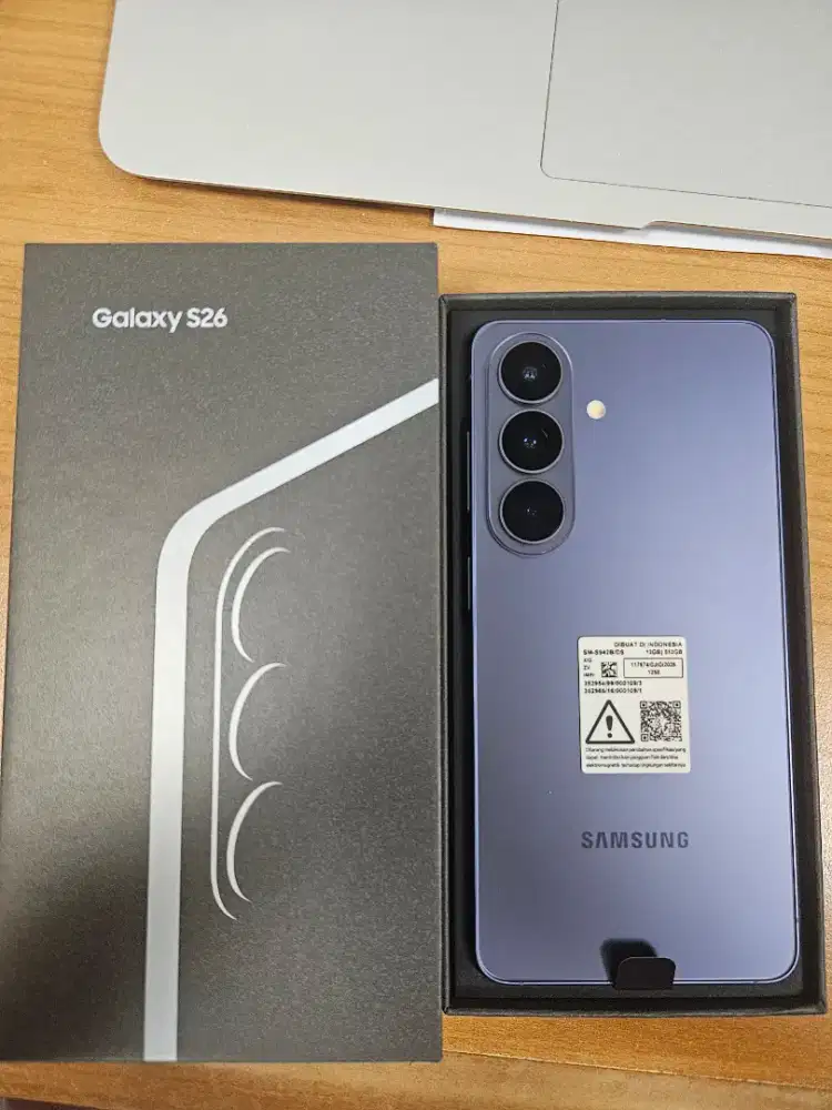 Samsung galaxy s26 512gb violet bnob baru beli semalam