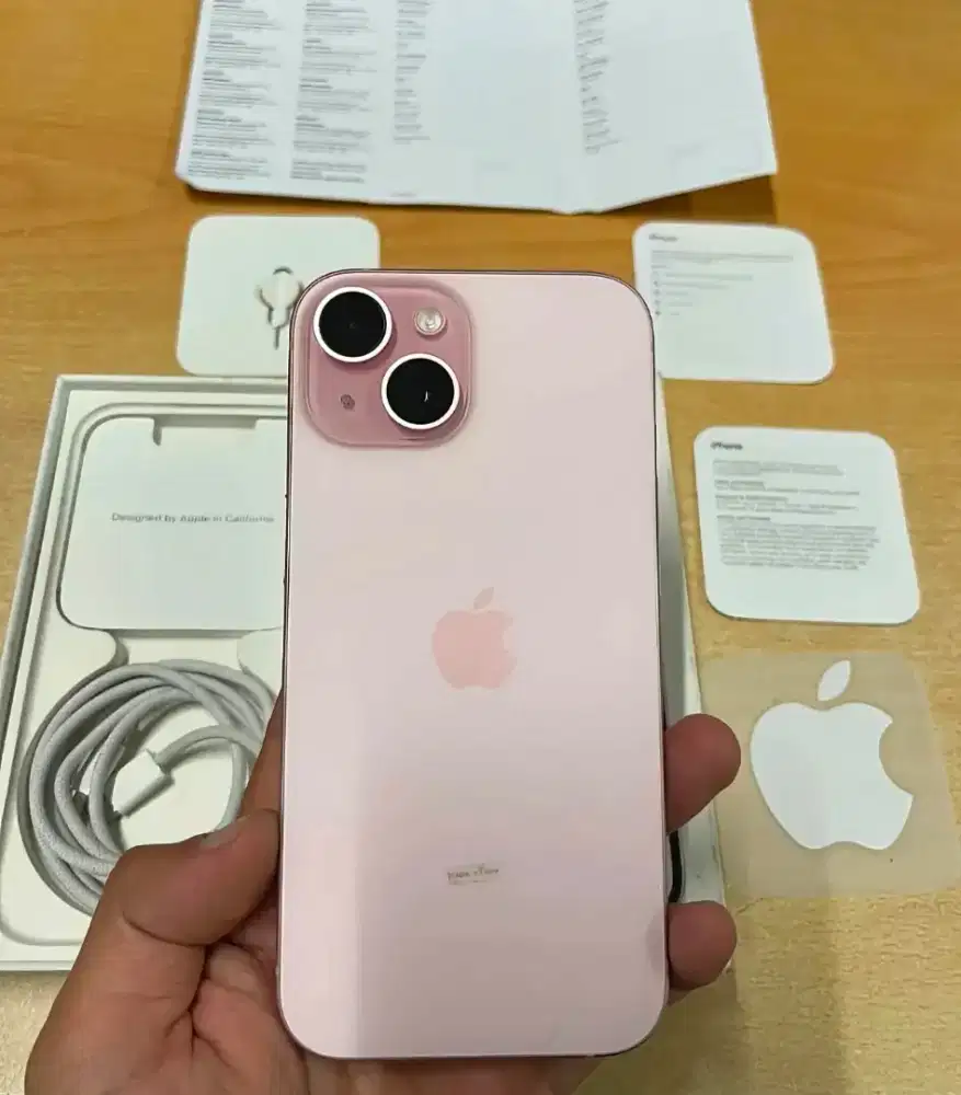 iphone 15 Basic pink 128 ibox fullset