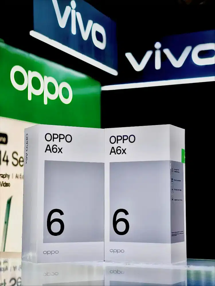 Oppo A6x 18/256 Promo Harga New Segel Garansi Resmi Oppo Gratis COD !!