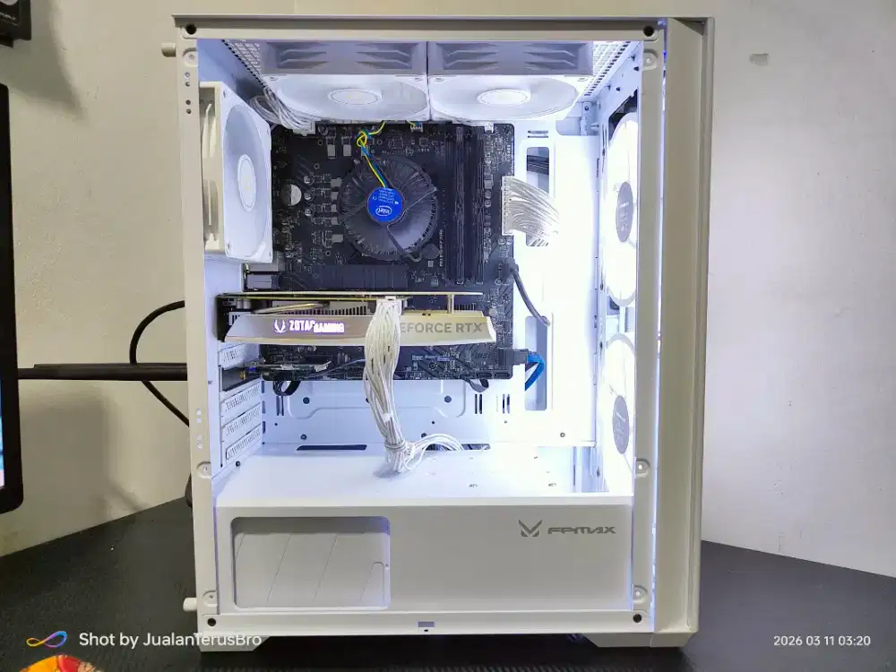 CPU PC INTEL i5 12400F GEN 12 VGA RTX 4060 8GB WIFI