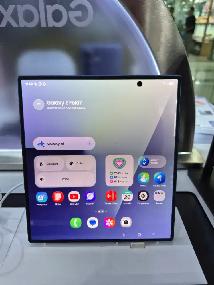 CREDIT HP SAMSUNG Z FOLD7 PROMO BUNGA 0% FREE 2KALI CICILAN