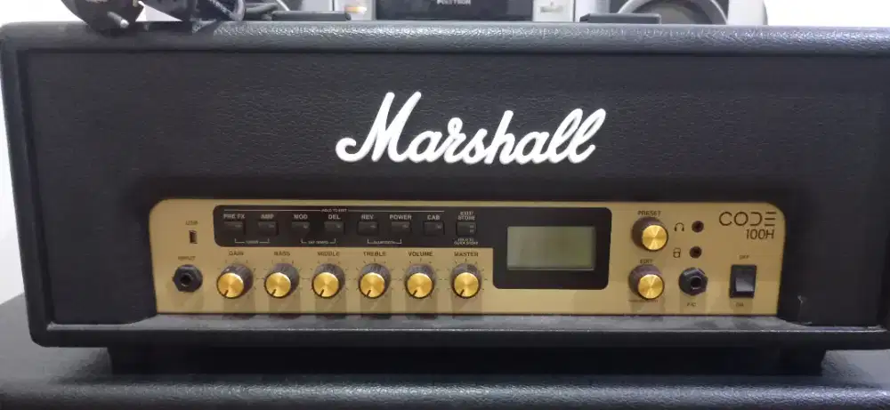 Ampli gitar head cabinet Marshal CODE 100