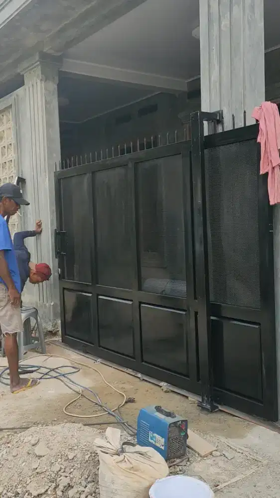 Pagar Gerbang Rumah Custom Lampung