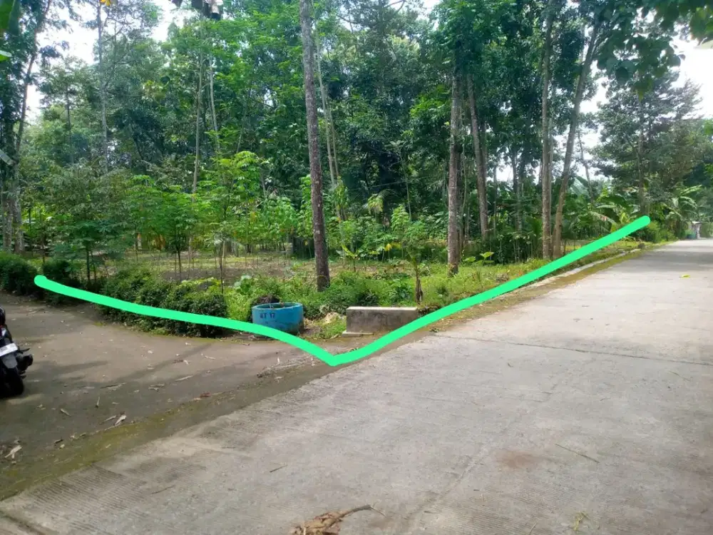 TANAH PEKARANGAN ASRI DEKAT PASAR DURIAN KEMALANG