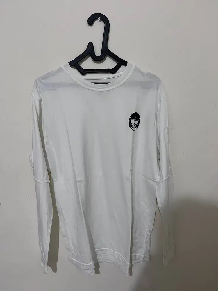 KAOS LENGAN PANJANG MOTOMOBI OFFICIAL MERCHANDISE PUTIH