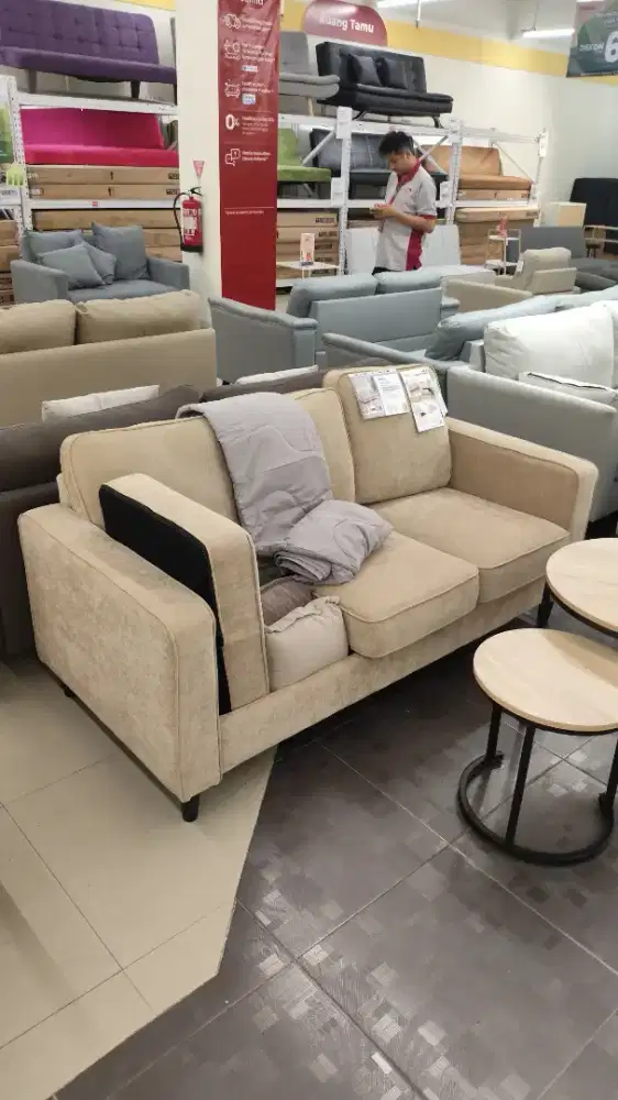 SOFA 3 SEAT SOFA PENYIMPANAN STORAGE