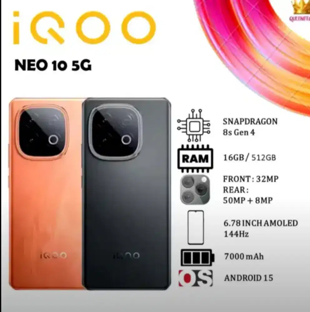 IQOO NEO 10 BLACK (16/512)
