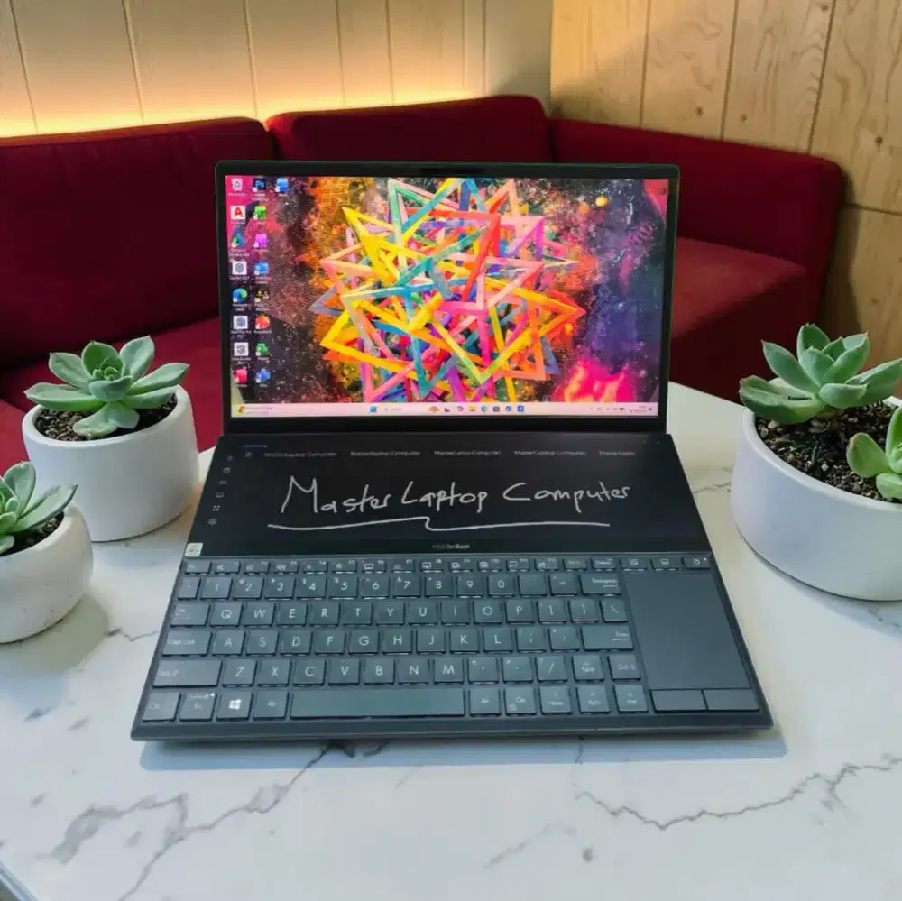 ASUS ZENBOOK Duo UX481Fa -308 SUPERSLIM seri tertinggi di ZENBOOK DUO