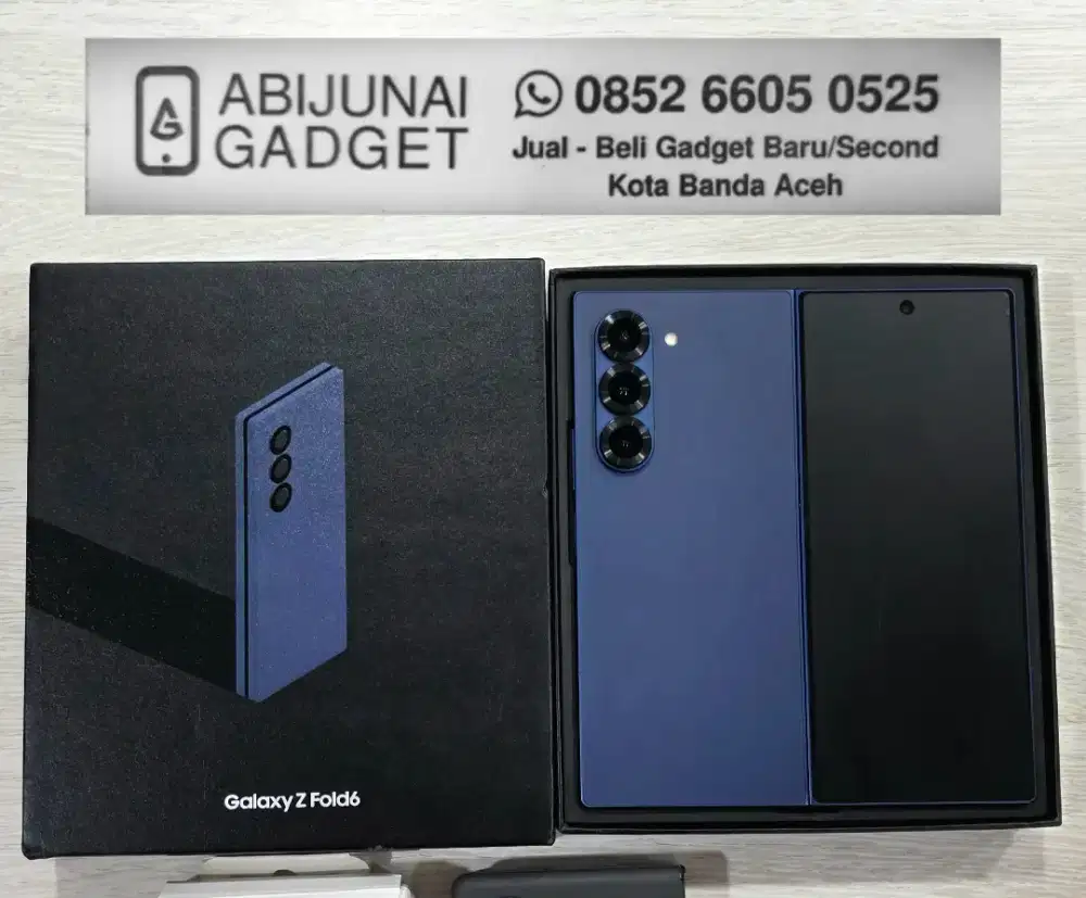 SAMSUNG Z FOLD 6 12/512GB Second Full ORI - Garansi Panjang