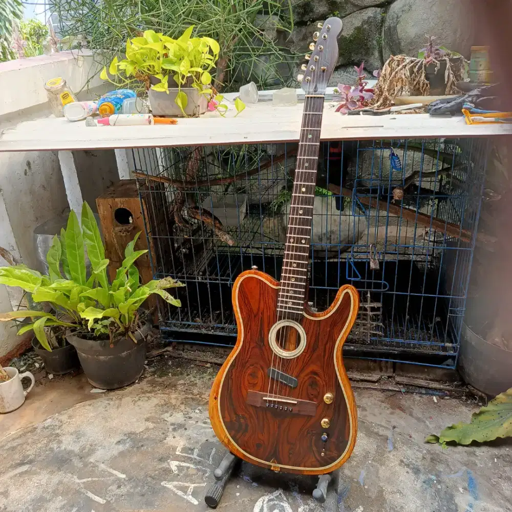 Jual Fender telecaster ACOUSTASONIC (NET)