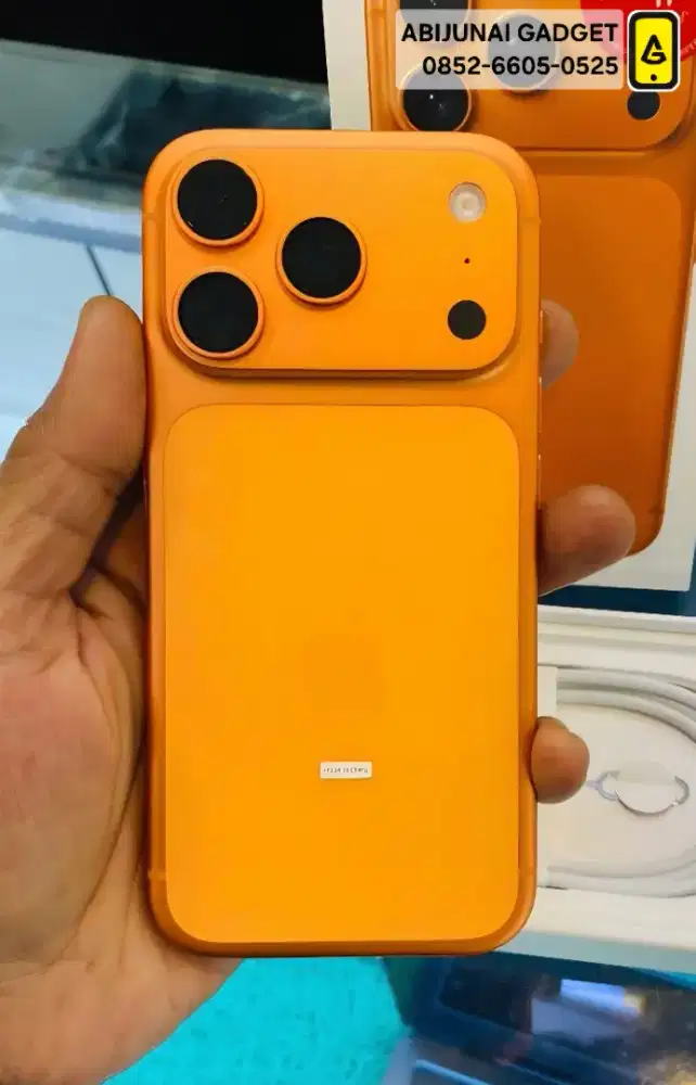 iPhone 17 PRO 256GB Resmi Indonesia - Second LikeNew - Garansi Panjang