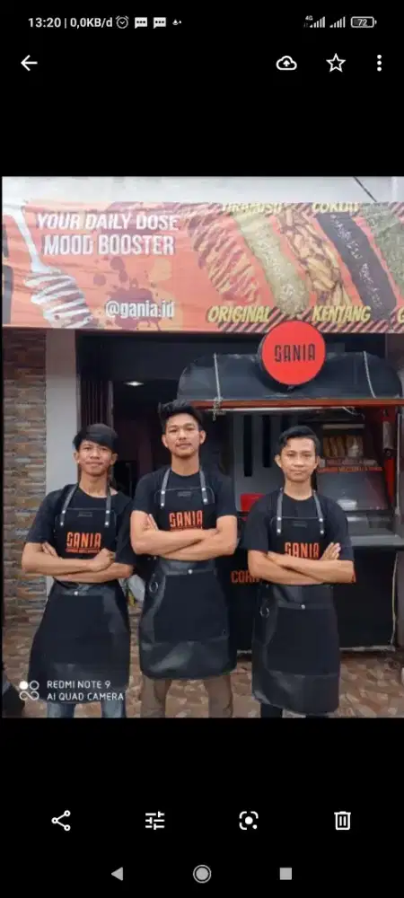 Lowongan kerja memasak dan menjaga booth Corndog