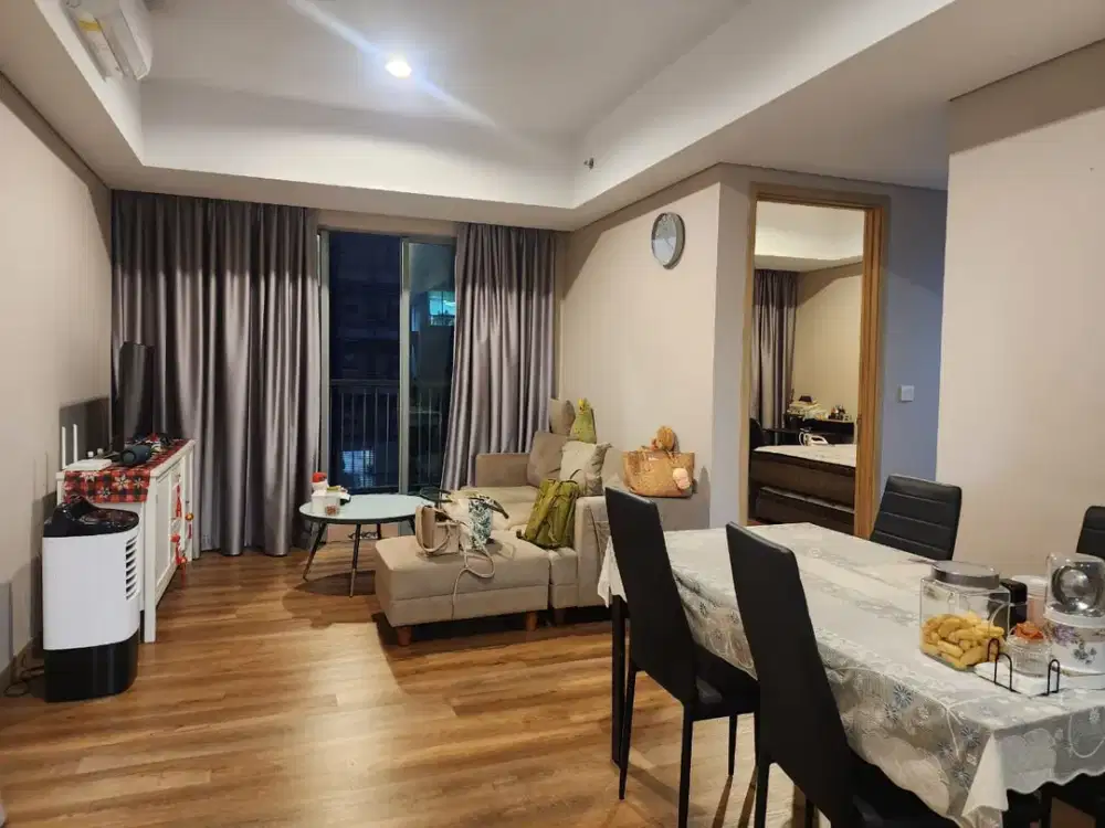 DISEWA APARTEMEN 2BR DI HOLLAND VILLAGE TOWER 1 LANTAI 36 CEMPAKA PUTIH JAKARTA PUSAT