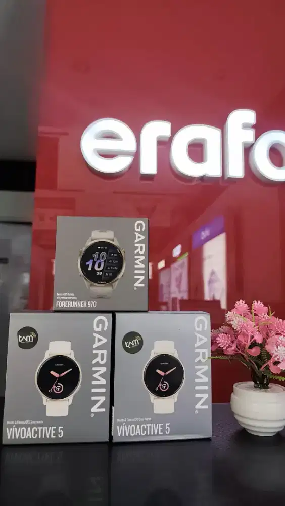 Garmin Vivo Active 5 Cashback 40% Jam tangan GPS pelacak aktivitas