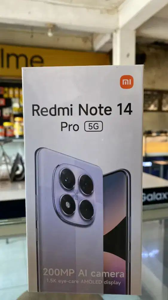 Redy redmi Note 14 pro 5G 12/512 NEW Garansi resmi 15bln