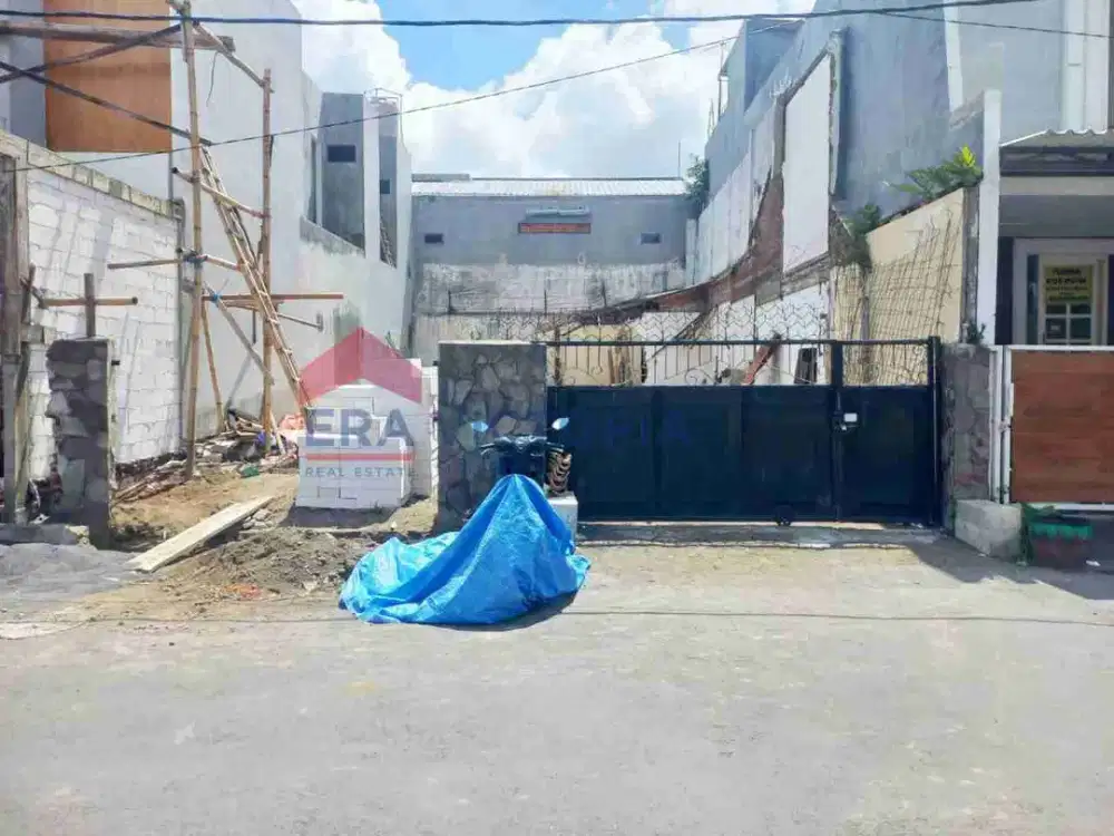 Dijual tanah kavling 162 M2 di area jalan bunga-bunga dekat UB Soehat