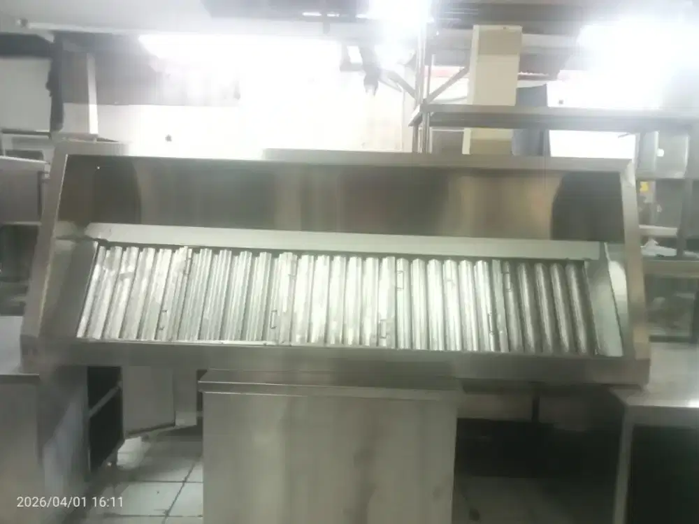 Hood Stainless – Ukuran Besar untuk Dapur Produksi