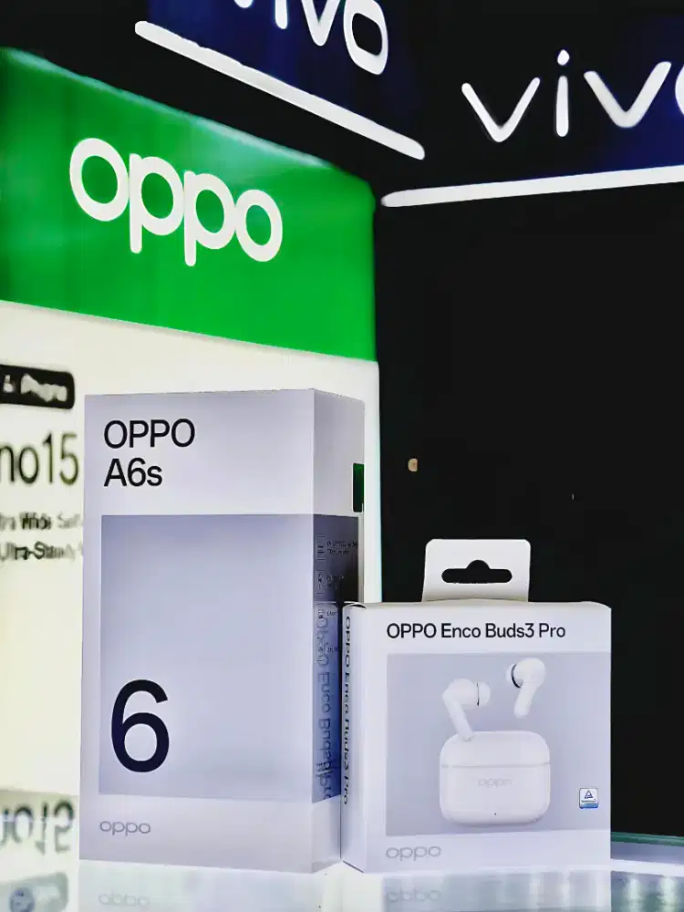 Oppo A6s 24/256 Promo Harga New Segel Garansi Resmi Oppo Free Encobuds