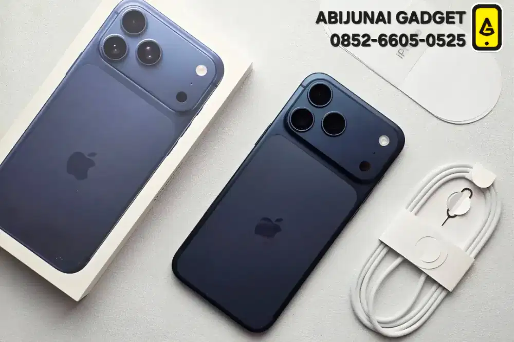 iPhone 17 ProMax 256GB Resmi Indonesia - Second LikeNew - Garansi 2027