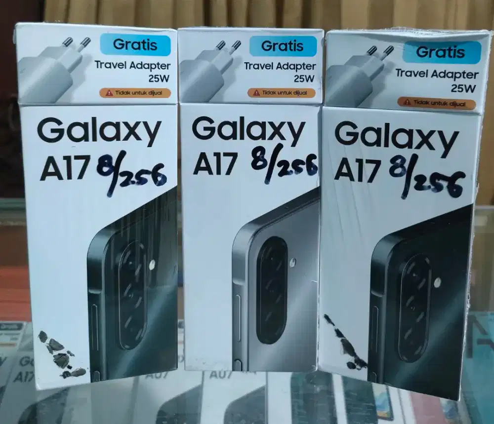 New Samsung Galaxy A17 4G Ram 8/256 GB Garansi Resmi 1 Tahun