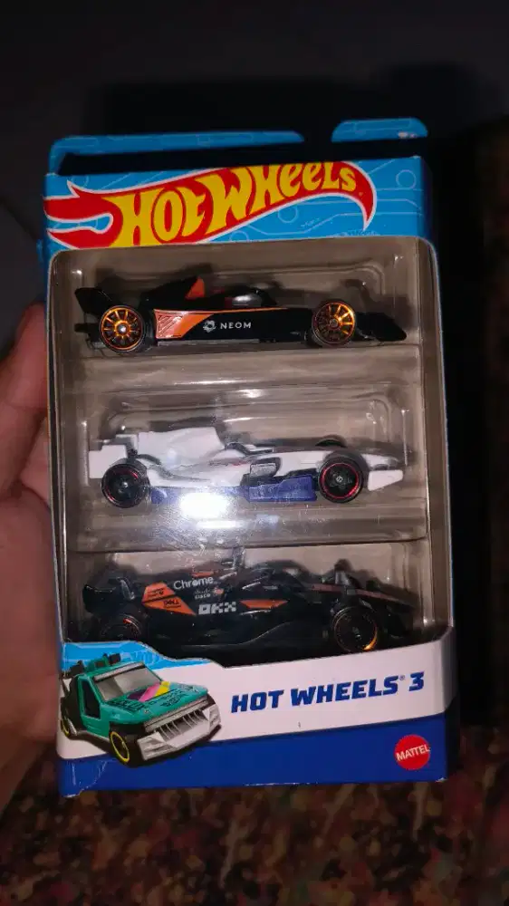 Paket 3pcs Hot Wheels Formula Seris Loose (Ada McLaren F1 Team)