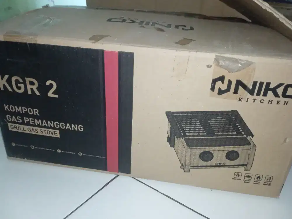 Kompor Bakaran Niko 2 tungku